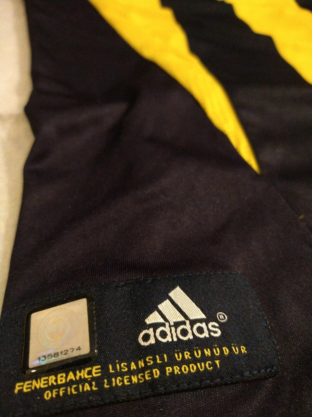 Fenerbahçe 2007-2008 Retro Home Short Sleeve Jersey Personalized UCL Patch Rare