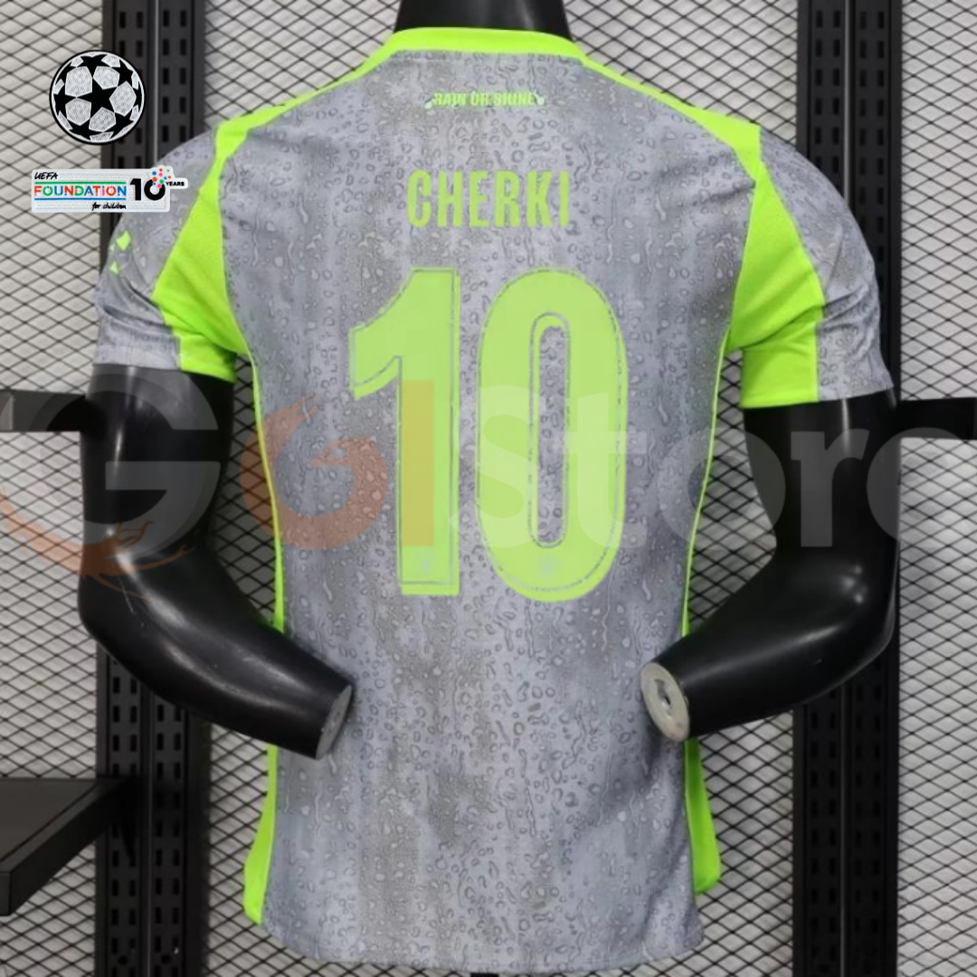 Man City 25-26 Third Player Jersey Cherki #10 UCL