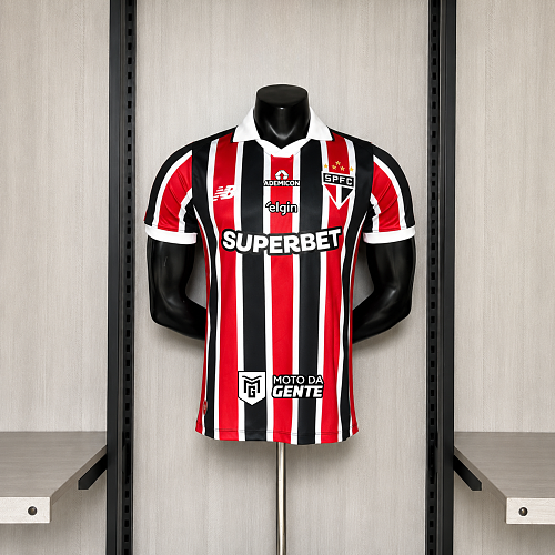 São Paulo 2026-27 Away Jersey – Player Version All Sponsors