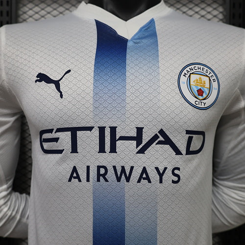 Manchester City 2026–2027 Away Long-Sleeve Player Jersey – Anderson #5 Premier League