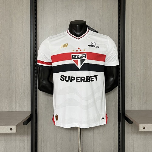 São Paulo 2025-26 Home Jersey – Player Edition
