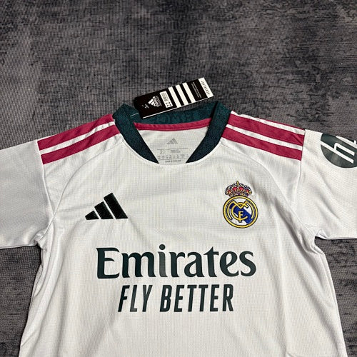 Kids 2026/27 Real Madrid Home Jersey
