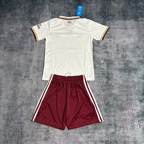 Kids Arsenal FC 2025-26 Third Jersey | Custom Name & Number | UCL or Premier League Patch | Ages 3–15