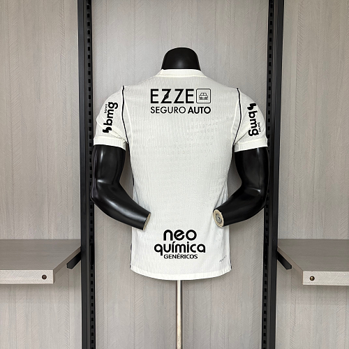 2026/27 Player Version Corinthians Home Football Jersey – Full Sponsor Match Edition Unisex Shirt S–3XL