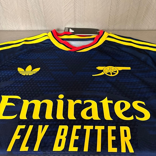Arsenal FC 2026-27 Away Player Version Jersey | Ødegaard #8 | UCL Patch | Sizes S–3XL