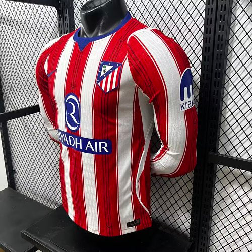 Atlético Madrid 2026–2027 Home Long-Sleeve Jersey – M. Llorente #14