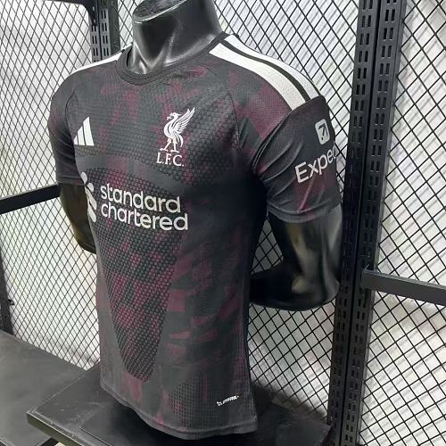 2026-2027 Liverpool Player Version Third Away Short Sleeve Jersey #29 Barcola Personalized PL Patch