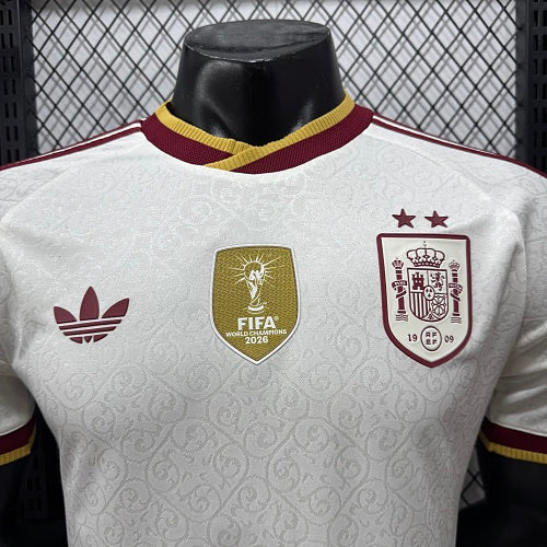 Spain 2026 FIFA World Cup Champions Home Jersey 2 Stars Patch Personalized S-3XL