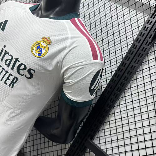 2026/27 Real Madrid Player Version Home White Jersey #10 Mbappe UCL Personalized