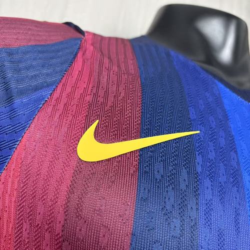 FC Barcelona 2026-27 Home Player Version Jersey | Gavi #6 or Custom Name & Number | La Liga Patch | S–3XL