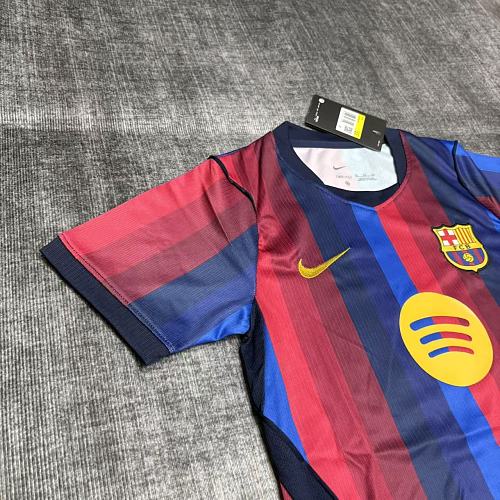 Kids FC Barcelona 2026-27 Home Jersey | Custom Name & Number | UCL or La Liga Patch | Sizes 16–28