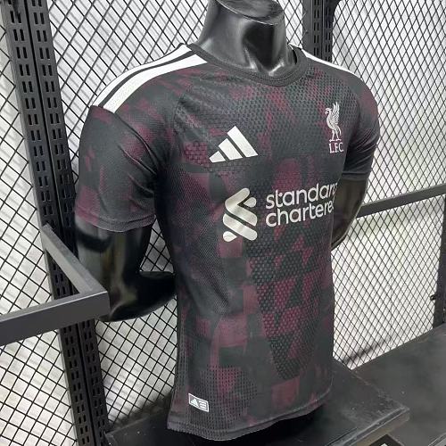 2026-2027 Liverpool Player Version Third Away Short Sleeve Jersey #29 Barcola Personalized PL Patch