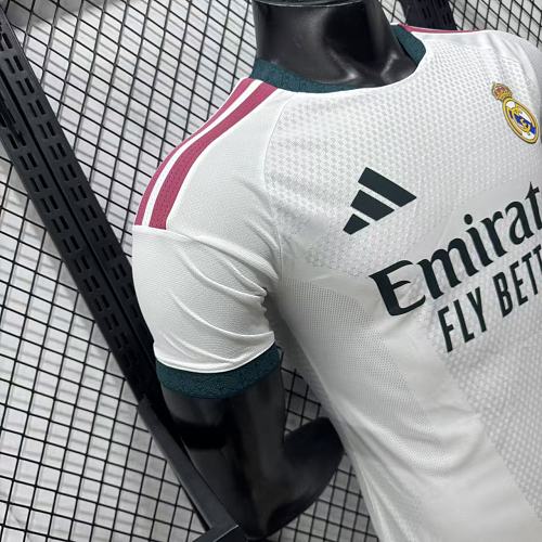 2026/27 Real Madrid Player Version Home White Jersey #10 Mbappe UCL Personalized