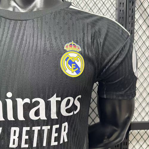 2026/27 Real Madrid Black Goalkeeper Short Sleeve Jersey Personalized