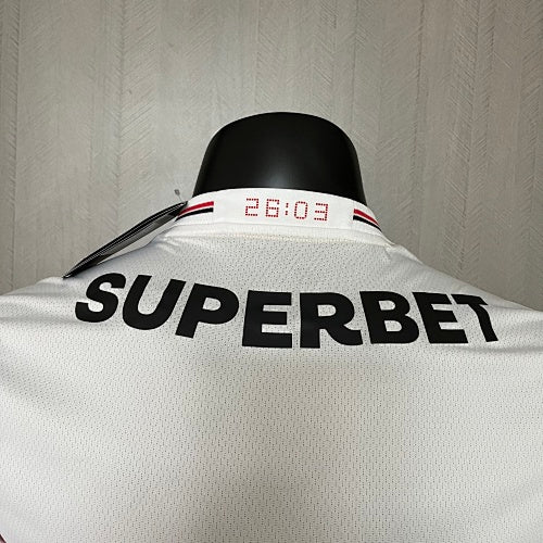 São Paulo 2025-26 Home Jersey – Player Edition