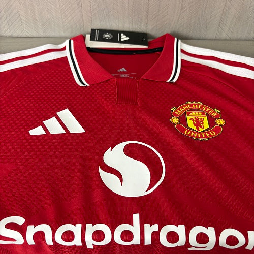 2026/27 Manchester United Home Jersey Player Version #8 B.Fernandes