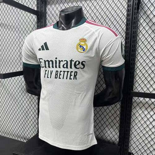 2026/27 Real Madrid Player Version Home White Jersey #10 Mbappe UCL Personalized