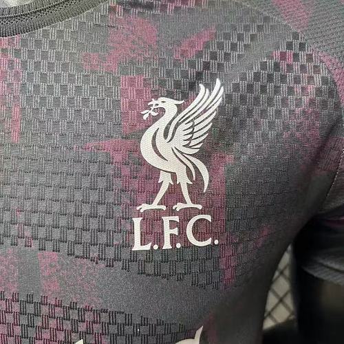 2026-2027 Liverpool Player Version Third Away Short Sleeve Jersey #29 Barcola Personalized PL Patch