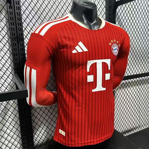 Bayern Munich 2026–2027 Home Long Sleeve Player Jersey