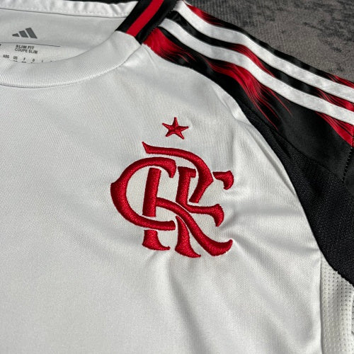 Flamengo 2025-26 Away Kids Jersey – Children's Sizes 16–28