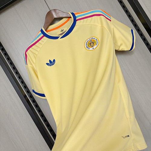 2026 Curaçao Away Football Kit Commemorative: Collectible Football T-Shirt, Unisex T-Shirt with Personalized Name and Number Print - Short Sleeve