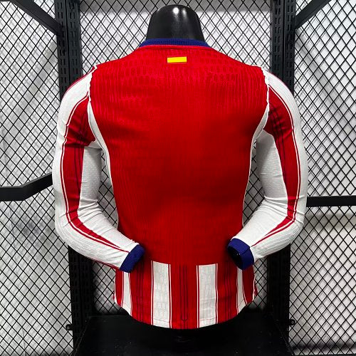 Atlético Madrid 2026–2027 Home Long-Sleeve Jersey