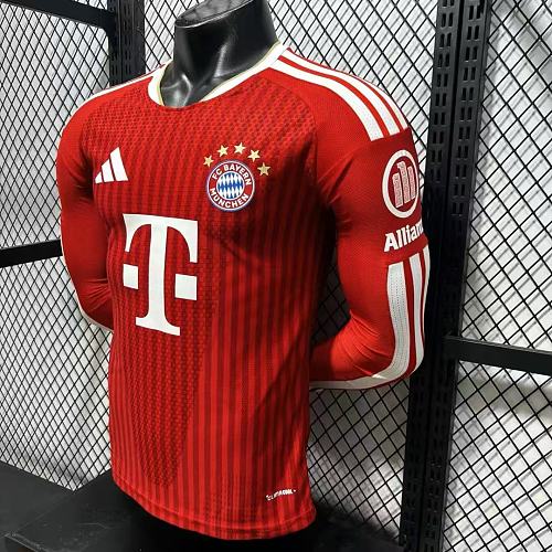 Bayern Munich 2026–2027 Home Long Sleeve Player Jersey