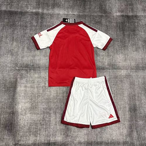 Kids Arsenal FC 2026-27 Home Jersey | Custom Name & Number | UCL or Premier League Patch | Sizes 16–28