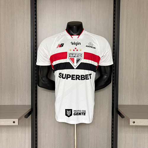 Player Version 2026/27 São Paulo Home Football Jersey – Full Sponsor Match Edition Unisex Shirt S–3XL