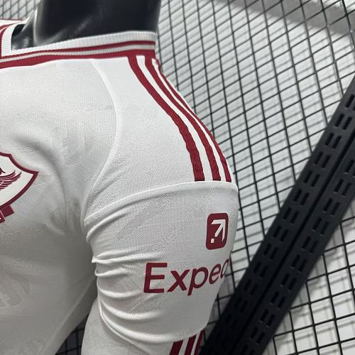 2026-2027 Liverpool Player Version Away Long Sleeve Jersey #4 Van Dijk Personalized PL Patch