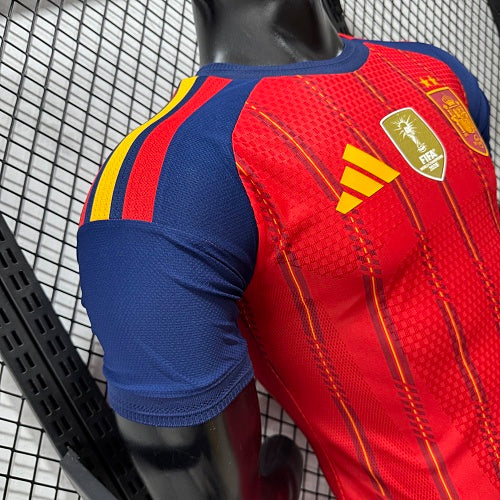 Spain 2026 Home Player Jersey Two-Star Edition