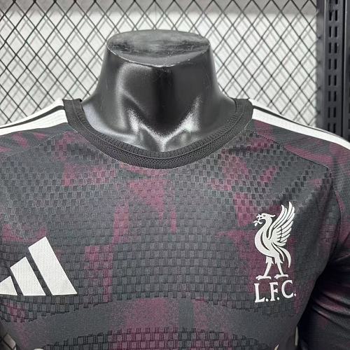 Liverpool 2026-2027 Away Long Sleeve Player Version Jersey #8 Szoboszlai Personalized PL UCL Rare