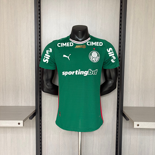 Palmeiras 2026-27 Home Jersey – Player Version 15 G.Gomes All Sponsors