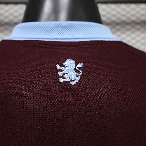 Aston Villa Home Long-Sleeve Player Jersey