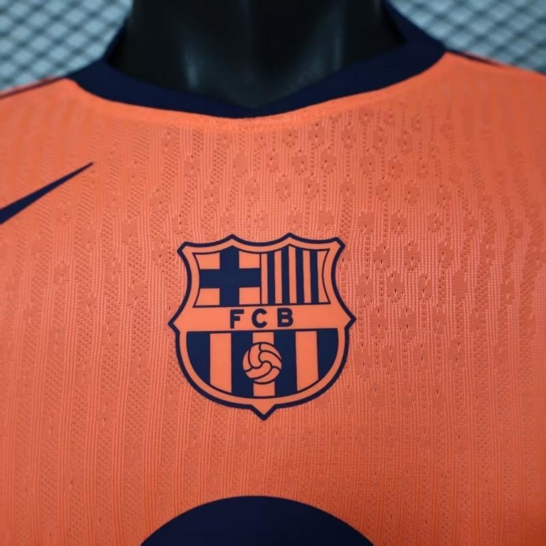 FC Barcelona 2025-26 Third Professional Long Sleeve Jersey | Custom Name & Number | UCL & La Liga