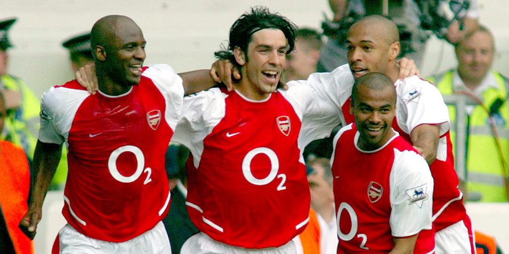Arsenal 2002-04 Retro Home Jersey | #14 Thierry Henry | Premier League